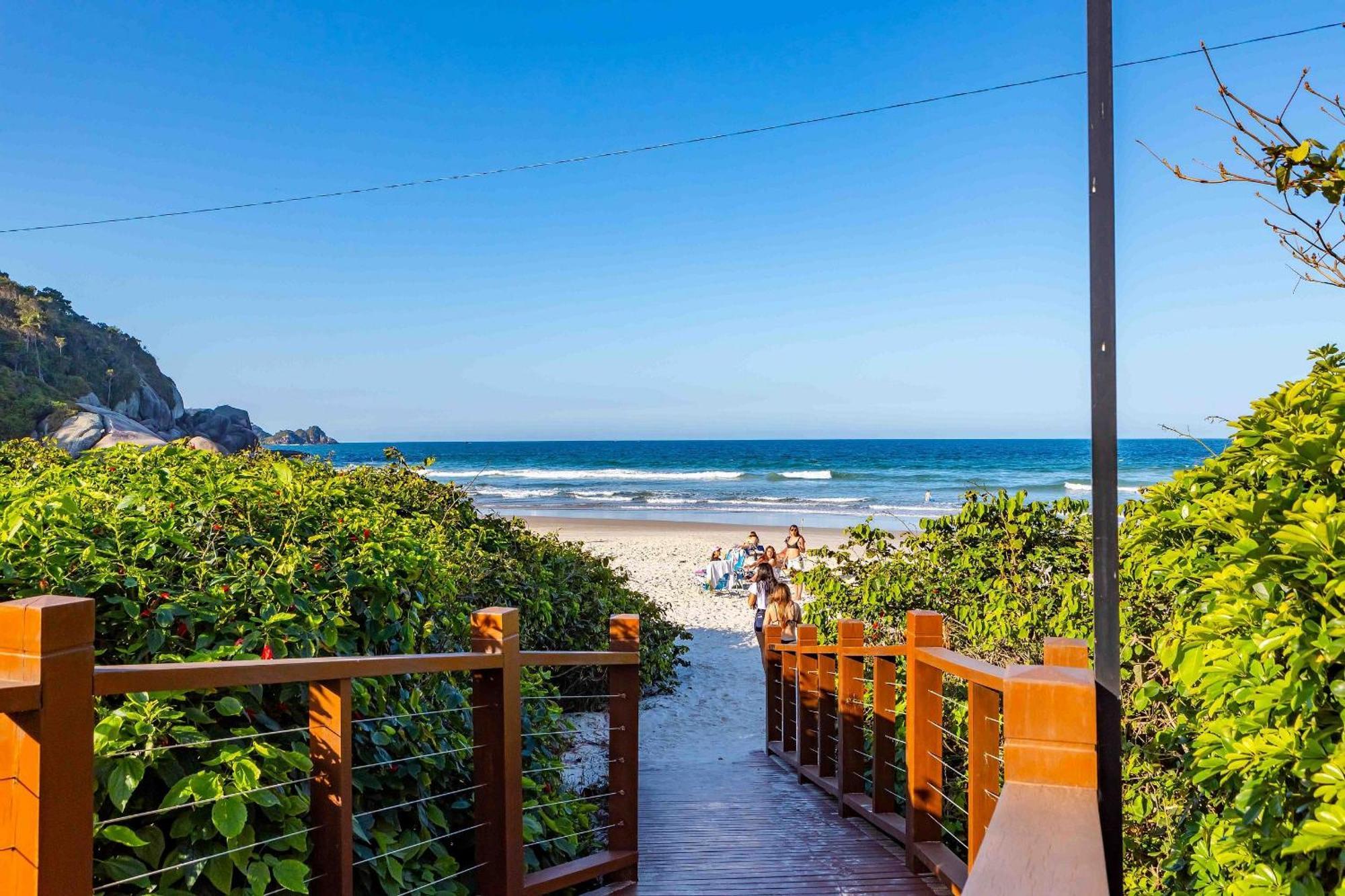 Varandas Do Atlantico - Apartamento Em Condominio Pe Na Areia Bombinhas Bagian luar foto