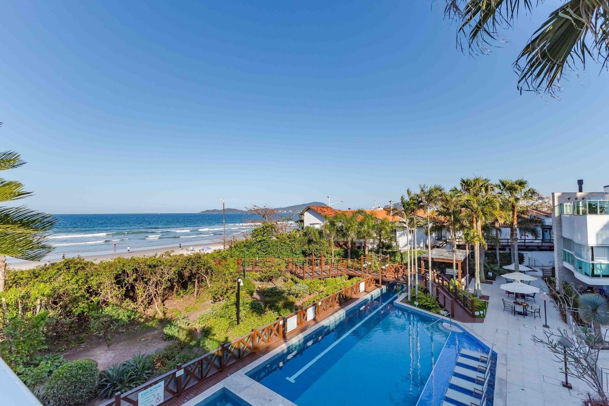 Varandas Do Atlantico - Apartamento Em Condominio Pe Na Areia Bombinhas Bagian luar foto