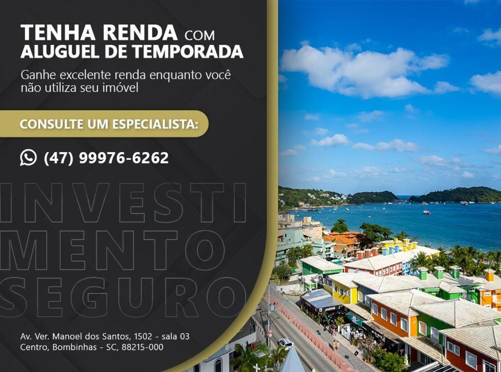 Varandas Do Atlantico - Apartamento Em Condominio Pe Na Areia Bombinhas Bagian luar foto